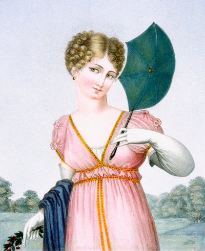 The Flirt, engraved by Augrand, c.1816 by Parfait Augrand